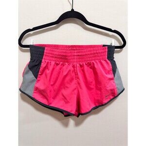 Women Nike Dri-FIT Tempo Running Shorts Womens S Hot Pink Gray/Black Lined